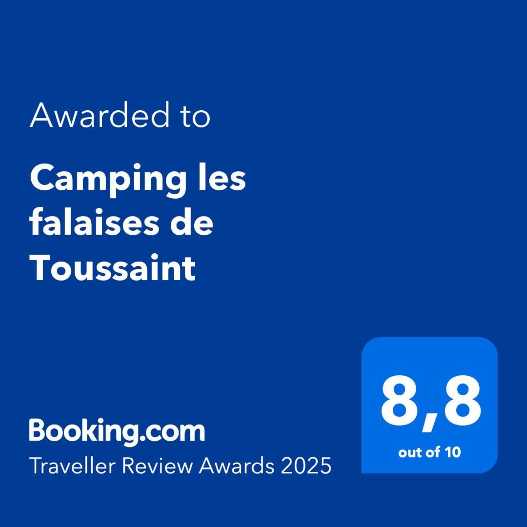 Camping Les Falaises De Toussaint מראה חיצוני תמונה